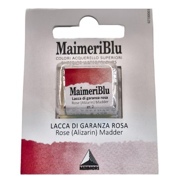 MaIMeRI 美利 塊狀水彩 S2 176 ROSE ALIZARIN MADDER 茜草玫瑰紅  1.5ml  1色