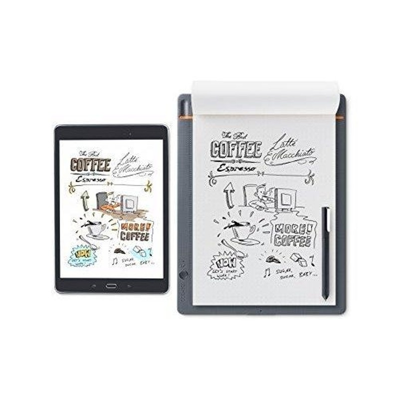 ワコム Wacom Bamboo Slate L A4対応 ミディアムグレー スマートパッド ...