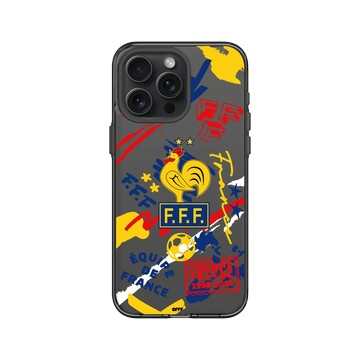 iPhone 15 Pro Max Clear 酷墨灰 - FFF - Logo - Retro