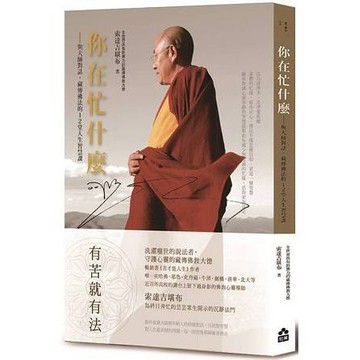 全新 / 你在忙什麼？與大師對話，藏傳佛法的12堂人生智慧課