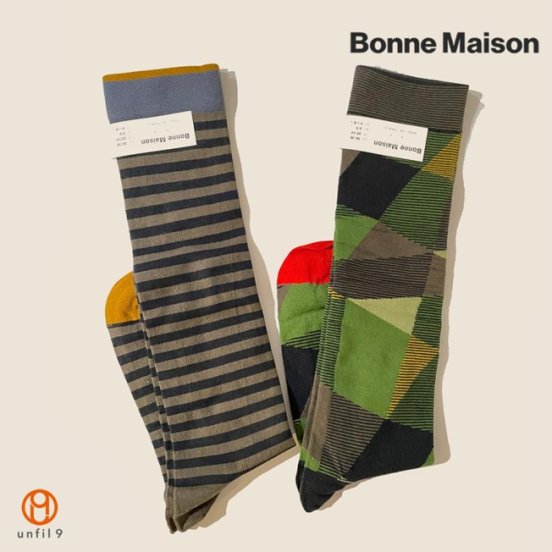 BONNE MAISON ボンメゾン NABIS ハイソックス 靴下 | LINEショッピング