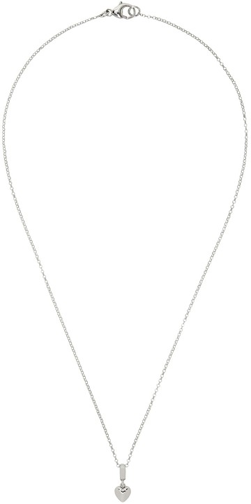 Tom Wood 银色 Heart Pendant 儿童项链