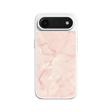 iPhone Air SolidX 白 - 石紋與渲染 / Marble & Dreamy Gradient - 粉色夢境