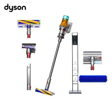 預購11/6陸續出貨【戴森 Dyson】SV46 V12 Detect Slim Fluffy 輕量智慧 無線吸塵器 (送專用收納架+洗地滾筒吸頭+滾筒1組)🎁情人節禮物 | 生日禮物 | 畢業禮物