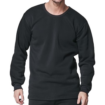 MI MI LEO T台製保暖刷毛居家上衣  2XL  淺灰色