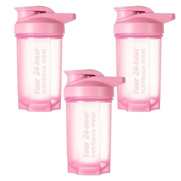 手提直飲搖搖杯/攪拌球健身杯 Set 3入 500ml  顏色隨機  1組