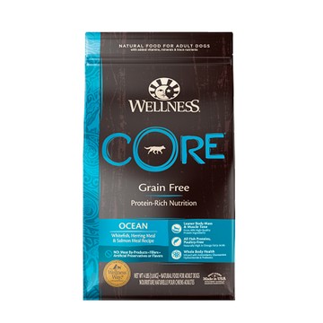 Wellness -Core無榖成犬低敏頂級深海魚12LB 狗狗/成犬/室內犬/全齡犬/低過敏/賞味期限:2026/8/4