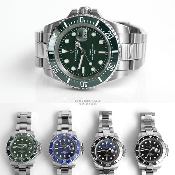 范倫鐵諾˙古柏 夜光不鏽鋼錶【NEV12】 柒彩年代