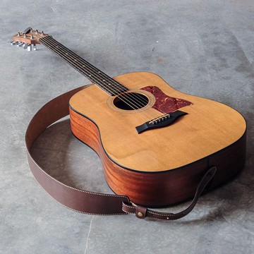 手工皮件 | 客製化禮物 | 植鞣革-手工製作吉他背帶