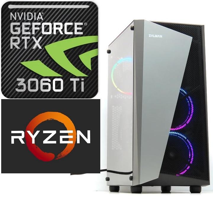 ゲーミングPC 中古 デスクトップパソコン 自作 Ryzen 5 5600 32GB 新品