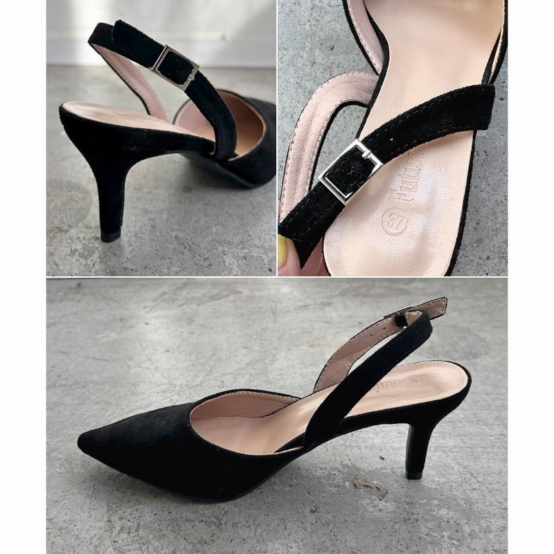 ファビオルスコーニ FABIO RUSCONI バックストラップパンプス