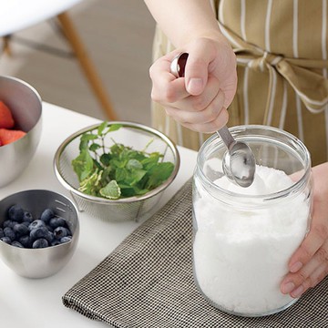 家事問屋日本製304不鏽鋼雙頭萬用量匙(5-15CC)