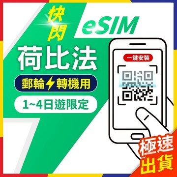 【極速出貨】eSIM荷蘭 快閃 轉機 1日遊 荷蘭esim 比利時esim 法國esim 荷蘭esim卡 荷比盧esim