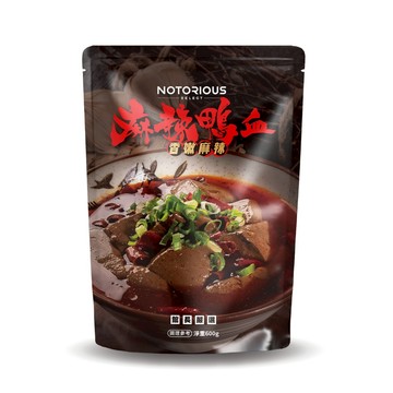 【Notorious】惡名昭彰．麻辣鴨血 鍋物 湯底 鍋底 麻辣鍋 鴨血 食品 館長｜官方正品