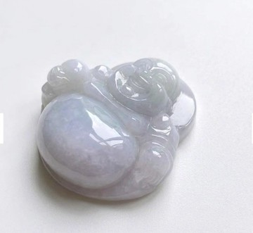 春帶彩翡翠佛公彌勒佛 | 天然緬甸玉翡翠A貨 | 送禮