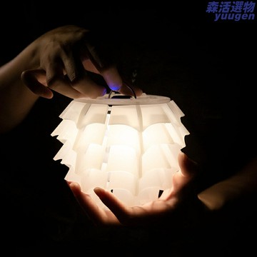 【GZ同款氛圍】露營氛圍燈 LED裝飾燈 戶外露營燈 野營燈 手電筒燈罩 亞克力燈罩 便攜防水 帳篷營地裝飾 桌面擺件