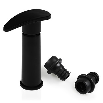 VERSA 抽真空器 + 瓶塞 2個  黑色  1套