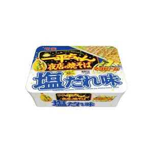 ato6618-4614  #一平ちゃん夜店の焼きそば 塩だれ味 12個 1ケ 明星食品 437330