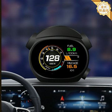 【多合一抬頭顯示】OBD儀表 渦輪表 轉速錶 水溫表 油溫表 車用儀表 車載顯示器 通用型HUD 即時監測 賽車改裝必備