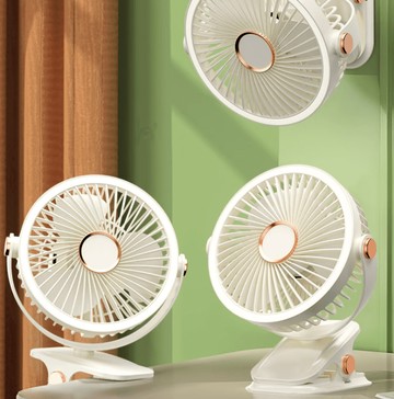夾式風扇 usb小風扇 迷你風扇 便攜風扇 夜燈 充電 桌面風扇 靜音風扇 夾子電風扇
