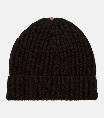 God's True Cashmere Molly Hogan ribbed-knit cashmere beanie