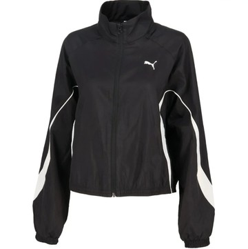 PUMA 外套 SPORT 黑 立領 風衣外套 女 69621301