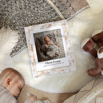 多層珍珠貝殼相框 - 珍珠貝殼相框/多款顏色尺寸/擺放桌面相框