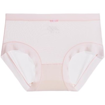 冰絲女士內褲純棉無痕襠2025新款夏季薄款性感蕾絲面膜三角褲隱形