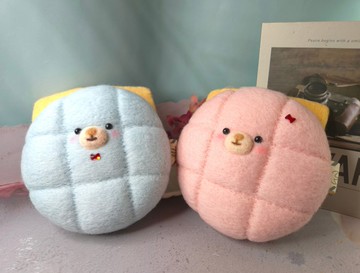 冰火菠蘿包小姐先生羊毛氈娃娃 公仔 家居擺飾 曬娃包