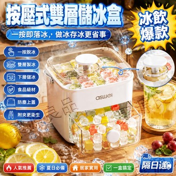 🔥居家必備 製冰盒🔥隔日達 冰塊模具 冰塊盒 製冰模具 矽膠製冰盒 雙層冰格 矽膠｜單層/雙層｜原廠保固3個月