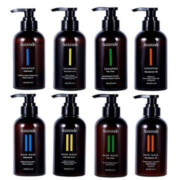 澳洲 新版 菲詩寇 FicceCode 生薑 雪松 堅果油 茶樹 髮膜 護髮油 300ml 胺基酸沐浴乳