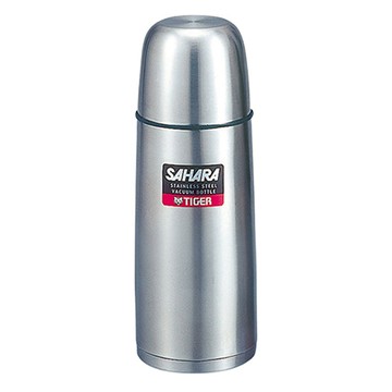 TIGER 虎牌 SAHARA SLIM MSC-B035 XF 不鏽鋼真空保溫瓶 4.0cm廣口設計  不鏽鋼色  350ml  1瓶