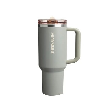 STANLEY 防漏吸管隨手杯 1.18L / 鼠尾草灰