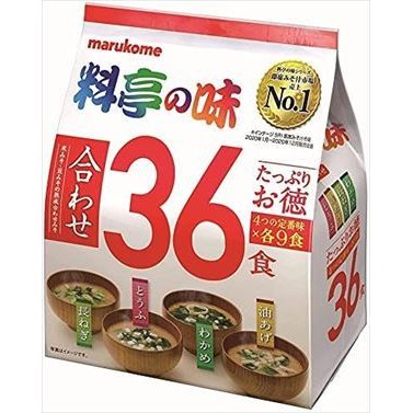 送料無料 マルコメ たっぷりお徳料亭の味 36食入×6個