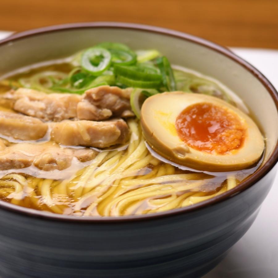 山形中華麺と鶏ガラ醤油スープセット