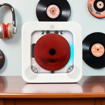 CD機 音響CD機 家用CD播放機 多功能臺式家用CD機禮物音樂碟片專輯光盤cd播放器