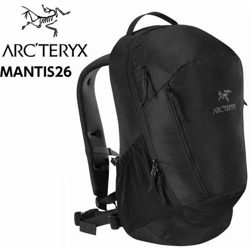 アークテリクス Arc Teryx Mantis 26l Backpack Black2 ビジネスバック 26l 正規輸入品 バックパック タウンユース 展示期間有 通販 Lineポイント最大0 5 Get Lineショッピング