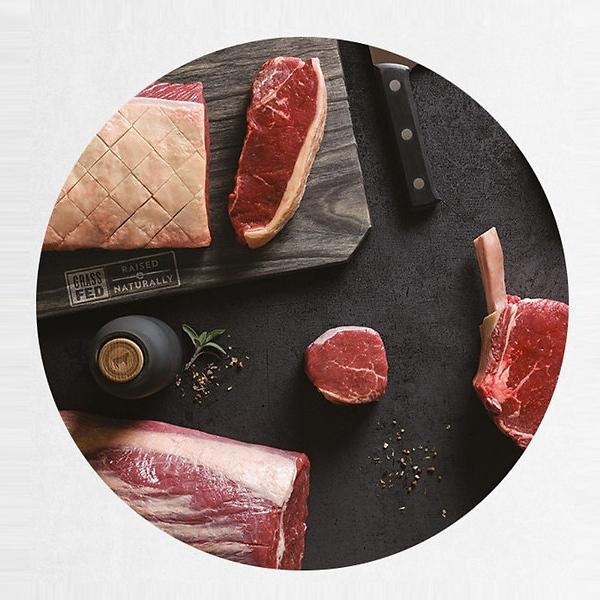 ニュージーランド産 グラスフェッドビーフ サーロインとリブロース ステーキ 約1kg（250g×2パック×2種類）食べくらべセット 個包装