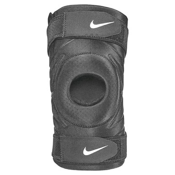 NIKE 耐吉 Pro 開口調節式護膝  XL  黑色  1個