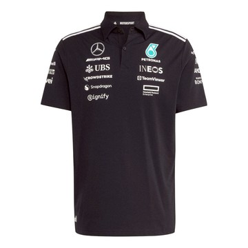 adidas Mercedes AMG Petronas Formula One Team Polo Shirt 'Black'