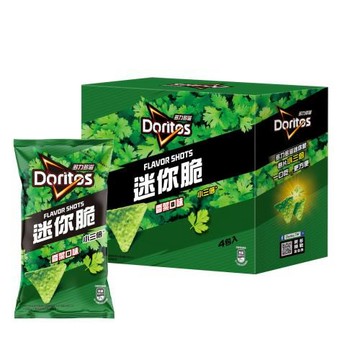 多力多滋Flavor Shots迷你脆香菜玉米片(48gX4包)