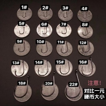 魚鉤✨海釣 千又 管付鉤 【買1送1】管付魚鉤伊勢尼魚鉤海釣帶孔魚鉤伊勢尼有倒刺巨大物鉤