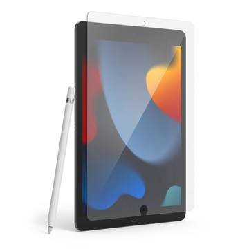 Ringke 屏幕保護膜適用於 iPad 9th 8th 7th 鋼化玻璃易於應用
