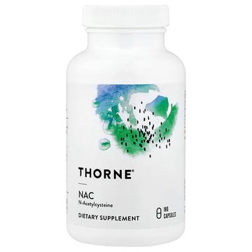 Thorne, N-乙酰半胱氨酸（NAC）膠囊，180 粒（每粒 500 毫克）
