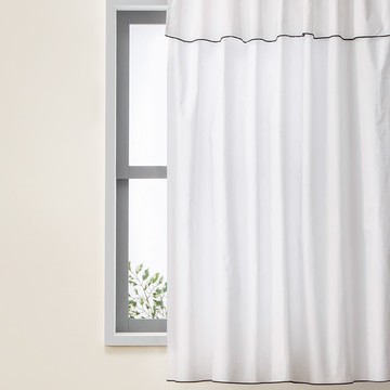 【DECO HOME商品】純棉素色隔簾 DH131 115×150 NITORI宜得利家居