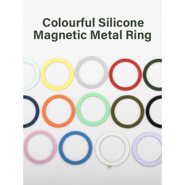 新款硅膠引磁片Magsafe通用磁吸貼片適用手機支架蘋果無線充電