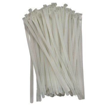 POLYWELL 寶利威爾 可鬆式束線帶 PW15-T65-0097 100條  300 x 8mm  白色  1包