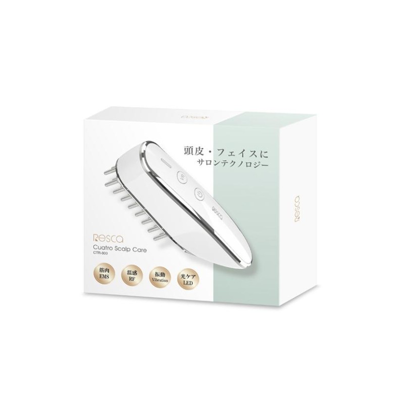 Resca Cuatro Scalp Care CTR-800 レスカ クアトロスカルプケア 電機ブラシ | LINEブランドカタログ