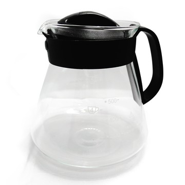 泡茶壺 【一品川流】台玻 咖啡壺-600ml-塑膠手把