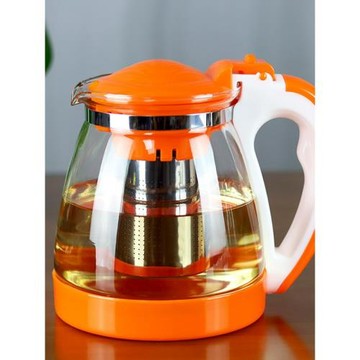 玻璃茶壺家用大號泡茶壺加厚耐熱玻璃水壺帶濾網花茶單壺茶具套裝